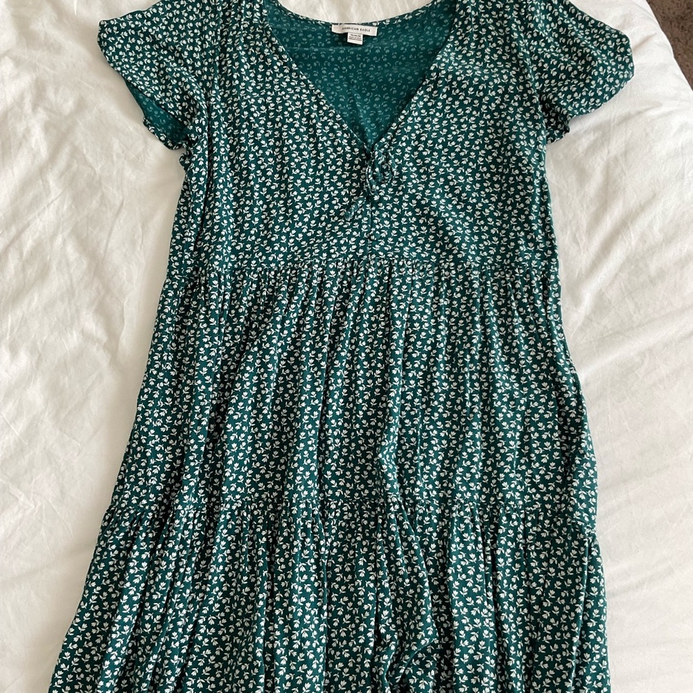 Floral Shift Mini Dress